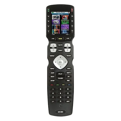 URC MX-990 Programmable IR/RF Remote Control with 2.4" Color LCD Screen