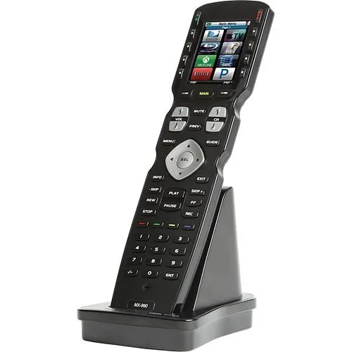 URC MX-990I IR/RF Hard Button Remote Control with Color LCD