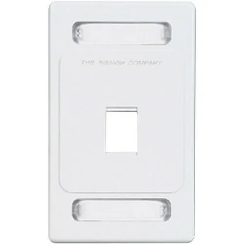 Siemon Single Gang Faceplate for One Max Module Or Z-Max Shielded Outlets