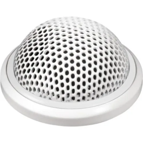 Shure MX395W/C Microflex MX395 Series Low Profile Boundary Microphone, Cardioid, White