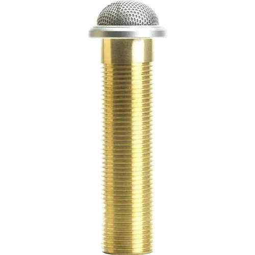 Shure MX395W/O White Button Microphone, 3-PIN XLR
