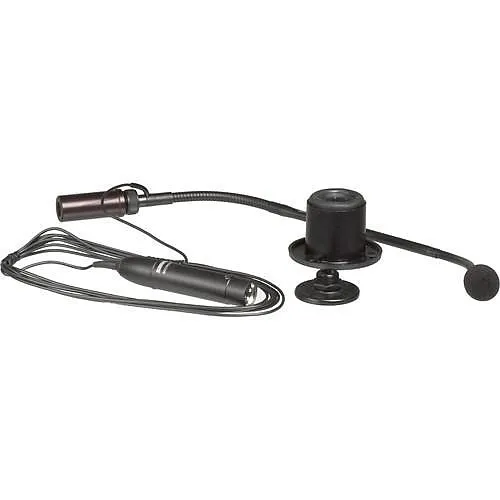 Shure MX412SE/S Microflex MX412 Series 12" Supercardioid Gooseneck Microphone with Preamp, Mute Switch, and Side-Exit Cable