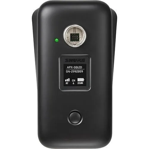 Shure MXW8X=-Z10 Microflex Wireless neXt Series Desktop Gooseneck Transmitter Base, USB-C, AES-256 Encryption