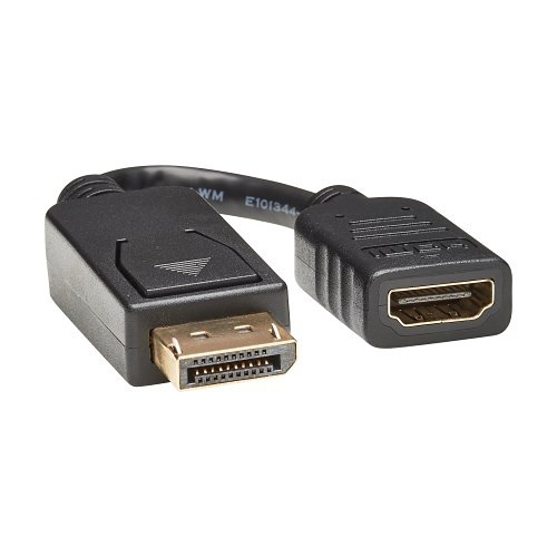 Eaton Tripp Lite P136-000 DisplayPort to HDMI Adapter Video Converter (M/F), 6" (15.24 cm)