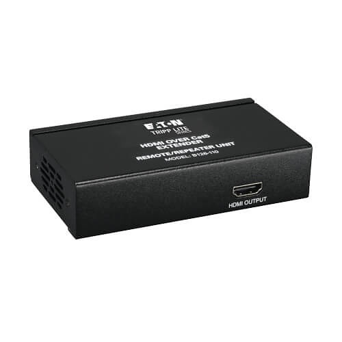 Eaton Tripp Lite B126-110 HDMI over CAT5/6 Extender, Box-Style Remote Repeater for Video / Audio, Up to 125' (38m), TAA