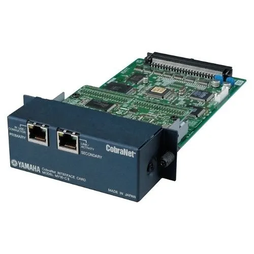 Yamaha MY16-CII 16-Channel CobraNet Interface Card