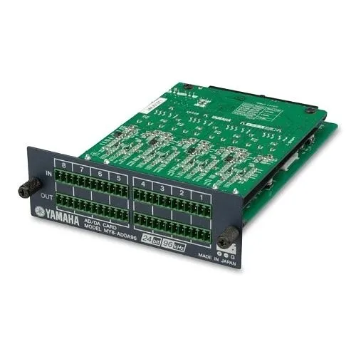 Yamaha MY8-ADDA96 96 kHz Compatible 8-Channel Analog I/O Card
