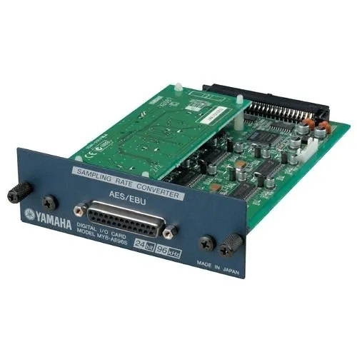 Yamaha MY8-AE96S 8-Channel Mini YGDAI AES/EBU Card with Sample Rate, 96 kHz