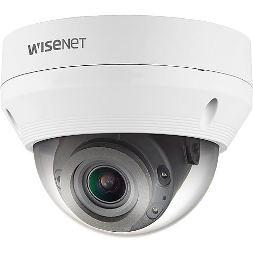 Hanwha QNV-6082R1 WiseNet Q-Series 2MP IR Vandal Dome Camera, 3.2-10mm Varifocal Lens, 0.03 Lux