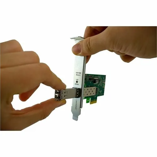 Lantronix N-GXE-SFP-02 Network Interface Card - 100/1000BASE-X Network Interface Card Peripheral Component Interconnect Express