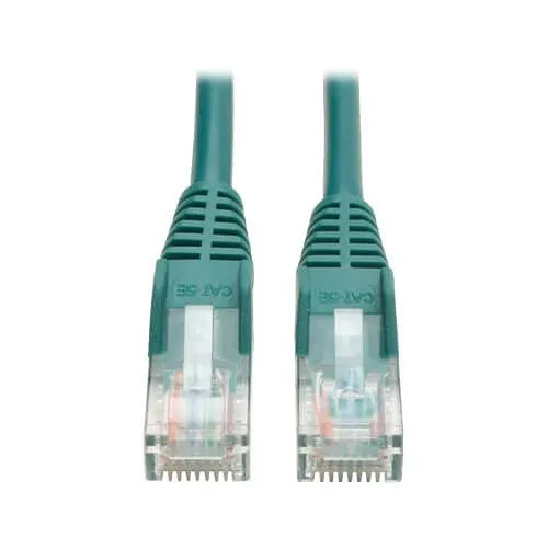 Eaton Tripp Lite N001-006-GN CAT5e Snagless Molded Patch Cable, UTP, 350 MHz, RJ45 M/M, 5' (1.83m), Green