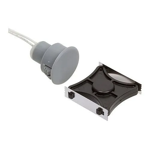 Nascom N1178CGSHK/STDD Recessed 3/4" Stubby DPDT Switch, Gray