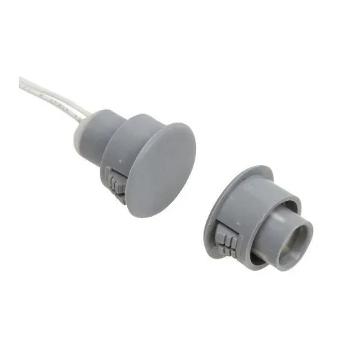 Nascom N1178CG/ST2CR Recessed 3/4" Switch / Magnet Set with Leads for Steel / Wood Doors, Closed Loop