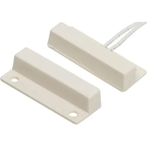 Nascom N122WGSW/ST2K 1/4" Switch Magnet Special Set with 2K Resistor, Snow White