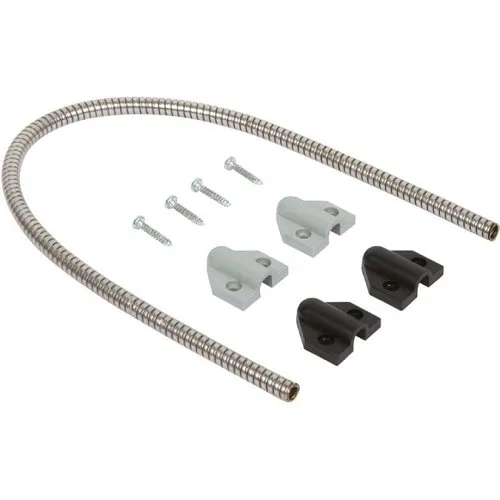 Nascom N18ADC Door Cord Kit, Square Lock 1/4 Diameter Flex Cord, Black