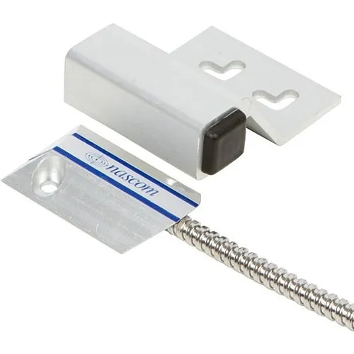 Nascom N200AU/ST2CR MIGHTY MITE Overhead Door Mini Dual Closed Loop Switch with Universal Magnet, Silver