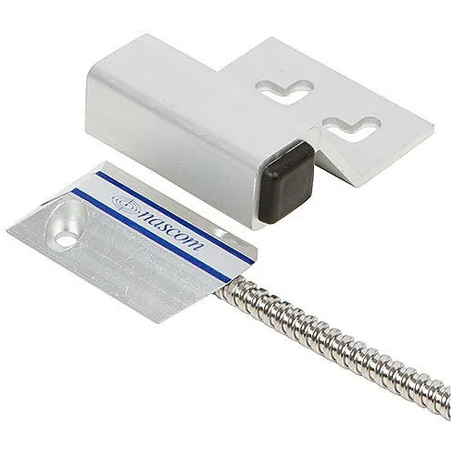 Nascom N200AU/STSD MIGHTY MITE Overhead Door Standard SPDT Switch with Universal Magnet, Silver