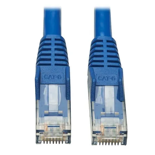 Eaton Tripp Lite N201P-030-BL CAT6 Cable, UTP PoE Wired, 30', Blue
