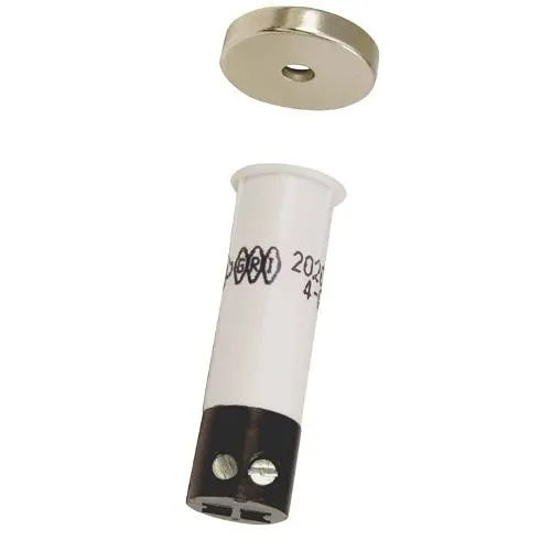 GRI N2020-TWG Series Rare Earth Mighty Mag Wide Gap Switch Set, Terminals, 2020-T-B with MM-600 Magnet, Closed Loop, Brown