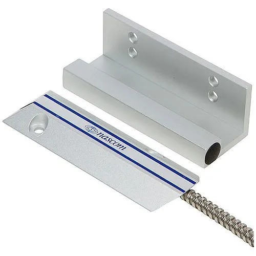 Nascom N205A/ST Overhead Door Standard Switch with Shape Magnet Featuring No Dead Spot Technology, Silver