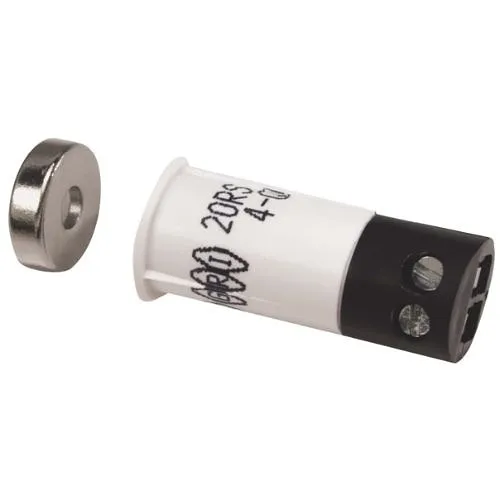 GRI N20RS-T-G Contact Mini 3/8" with Rare Earth Magnet, Gray