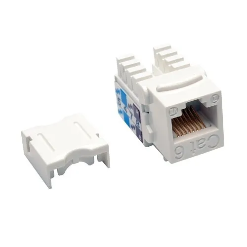 Tripp Lite N238-001-WH CAT6/CAT5e 110 Style Punch Down Keystone Jack, White