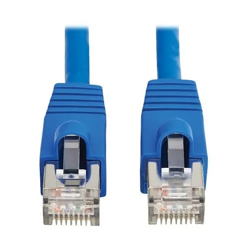 Eaton Tripp Lite N272-F05-BL CAT8 Patch Cable, Shielded Twisted Pair, 5', Blue