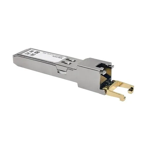 Eaton Tripp Lite N286-01GTX Cisco-Compatible GLC-T SFP Mini Transceiver, 1000Base-TX Copper RJ45, CAT5e, CAT6, 328.08' (100 m)