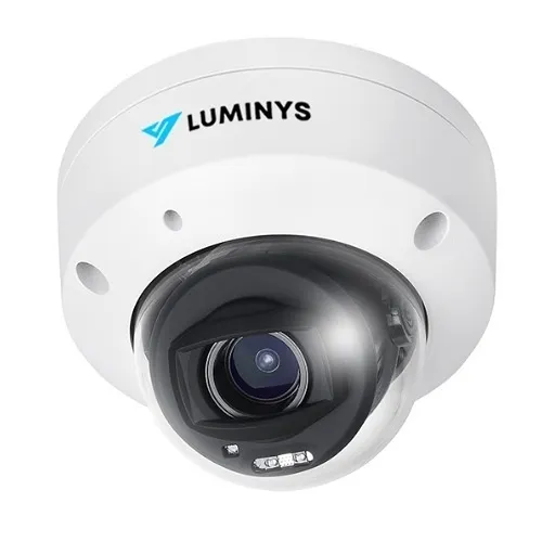 Luminys N2D-8RBV 8MP IR Dome IP Camera, 2.7-13.5mm Motorized Vari-Focal Lens