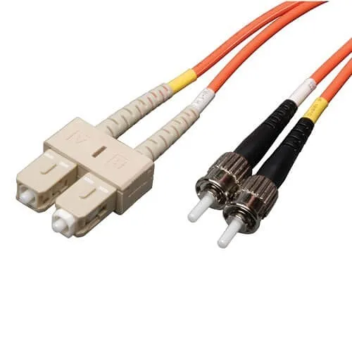 Tripp Lite N304-003 Duplex Multimode 62.5/125 Fiber Patch Cable, SC/ST, 1m (3')