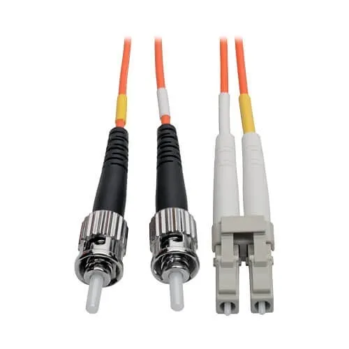Tripp Lite N318-03M Duplex Multimode 62.5/125 Fiber Patch Cable, LC/ST, 3m (10')