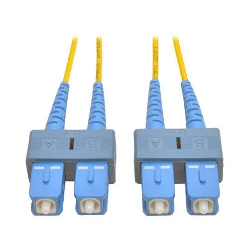 Eaton Tripp Lite N356-01M Duplex Singlemode 9/125 Fiber Patch Cable, SC/SC, 1m (3')