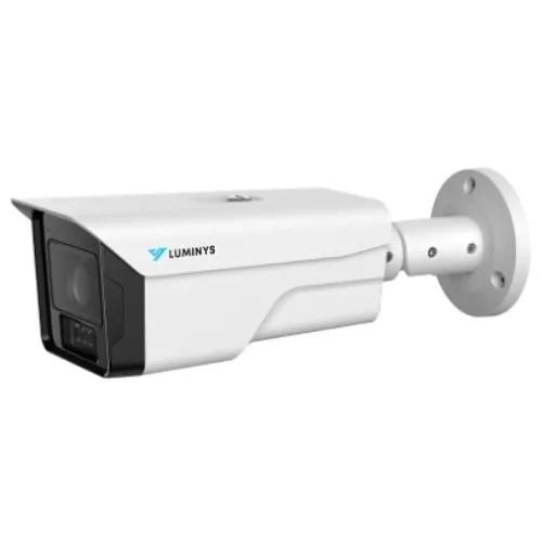 Luminys N3B-4LA2 N3 Series LumiLuxSmart 4MP Bullet IP Camera, 2.8mm Lens, IR and White-Light LEDs, Black
