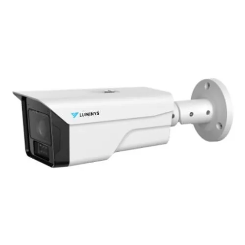 Luminys N3B-8LAV LumiLuxSmart N3 Starter Series 8MP Outdoor Bullet IP Camera, 2.7-13.5mm Motorized Lens, Dual-Illumination, White