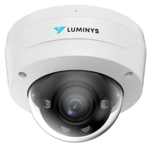 Luminys N3D-8LAV 8MP IP LumiLuxSmart Dome Camera, 2.7-13.5mm Varifocal Lens