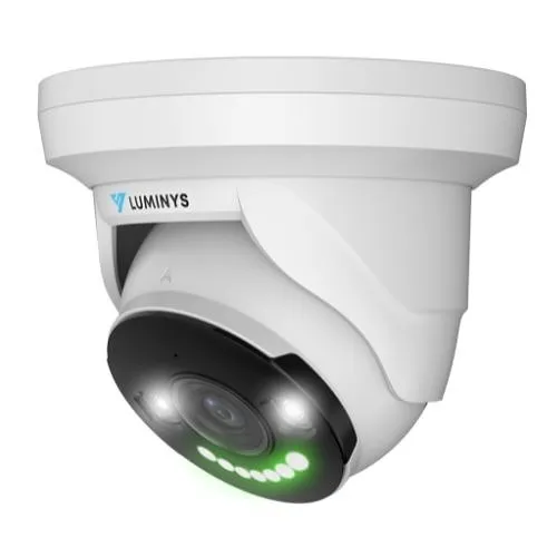 Luminys N3T-8BA2 8MP Network LumiLightBand Turret Camera, 2.8mm Fixed Lens
