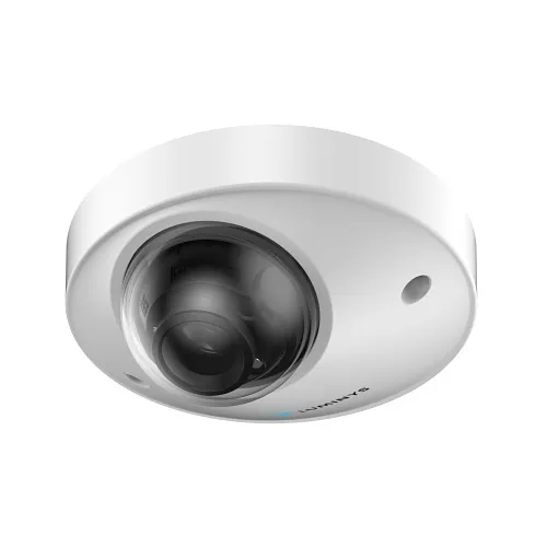 Luminys N3W-4LA2 LumiLuxSmart N3 Mainstream Series 4MP Outdoor Turret IP Camera, 2.8mm Lens, Dual-Illumination, White
