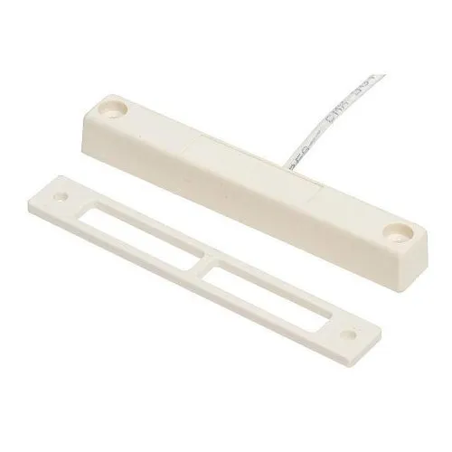 Nascom N400G/ST018 Industrial Bar Closed Loop Switch / Magnet Set, Jacketed Wire Leads, Gray