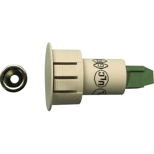 GRI N4473 Series Switch Set, MM-400 Rare Earth Magnet Paired with Molded 80 3/8" Case, SPST, N/O, White (Min Order Qty of 10)