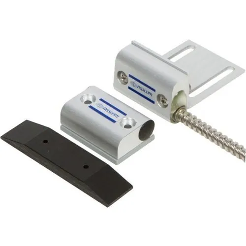 Nascom N505ASCD/STSD Curtain Door Rail Mount SPDT Rx/Neo Magnet 24" Armored Cable