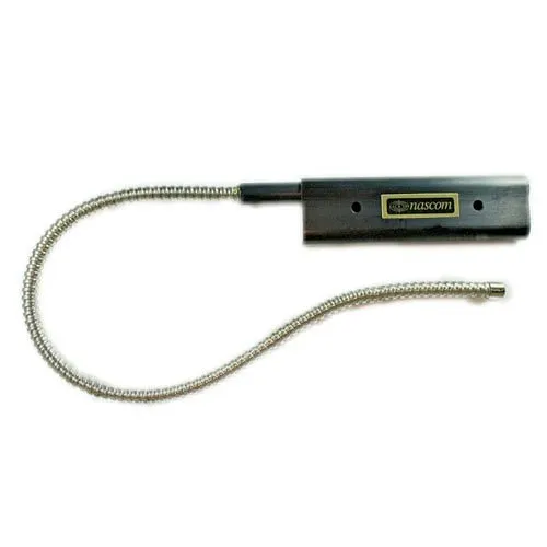 Nascom N505A/STMPA Magnetic Pull-A-Part Bar Stock Aluminum Switch with 36" Armored Cable, Black