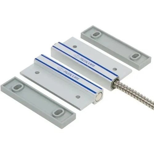 Nascom N505AU/STHS Man Door Surface Mount Door High Security Switch, Aluminum Steel, Silver