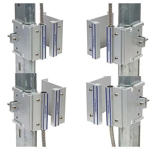 Nascom N505AUTM/ST Overhead Door Rail 2-1/4" Mount, Magnet/Switch Set Featuring No Dead Spot Technology, Silver