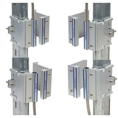 Nascom N505AUTM/ST036 Overhead Door Rail 2-1/4" Mount, Magnet/Switch Set with 36" Armored Cable