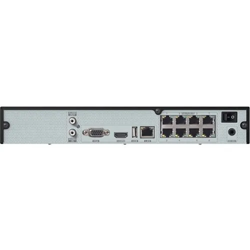 Speco N8NRL4TB 8-Channel 4K H.265 NVR with PoE and 1 SATA, 4TB