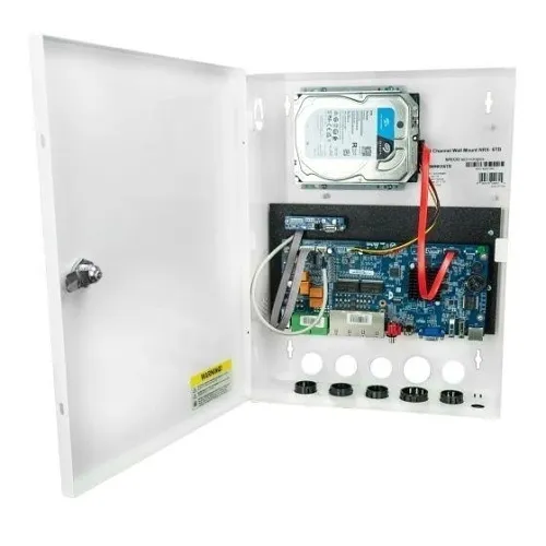 Speco N8WNRX12TB 8-Channel Network Video Recorder with 12TB HDD Included