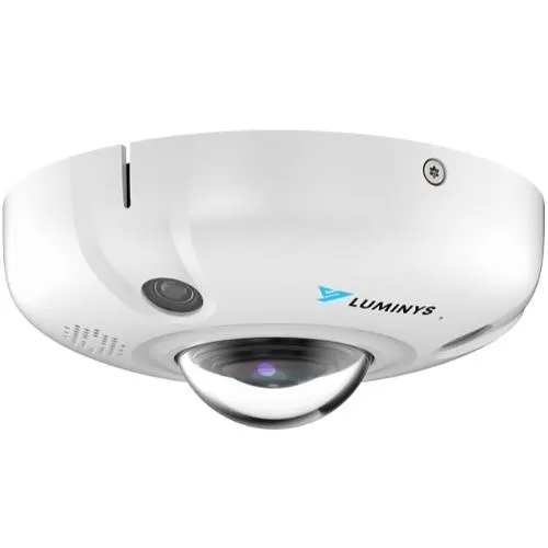Luminys N9F-8RA1 8MP Fisheye 360° IP Camera, 33' IR Distance, 1.85mm Lens