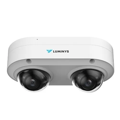 Luminys N9P-4RA2 2 x 4MP Dual-Direction AI Dome Camera