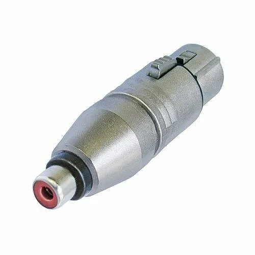 NEUTRIK NA2FPMF 3-Pin Female XLR to RCA Adapter