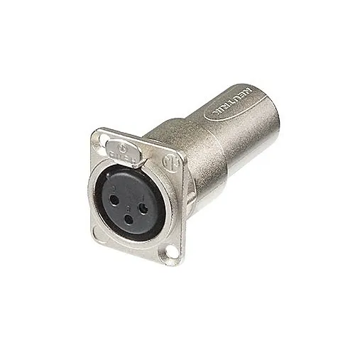 NEUTRIK NA3FDM XLR Female-Male Feedthrough Adapter for Panel Mount